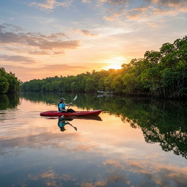 Dodanduwa Lagoon Kayaking