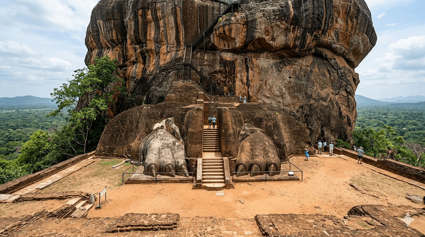 Cultural Triangle Sri Lanka ruins