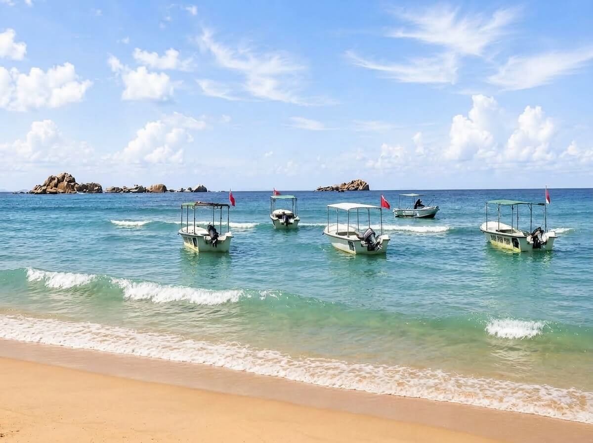 Hikkaduwa beach swimming fee free zone and paid zone explained